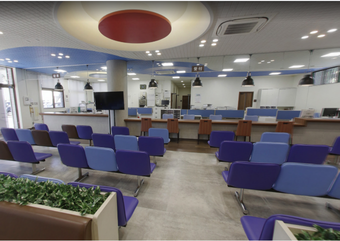 １F・受付ロビー